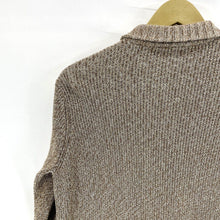 M Size Preppy Beige Knit Cardigan