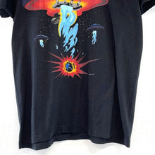 Screen Stars Vtg 1976 Boston T Shirt UFO Debut Album Made in USA Black Size XL