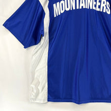 Nike Mens Basketball Jersey Rogers Mountaineers Team Sport Made USA Blue Size XL