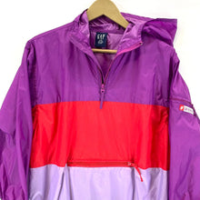 Gap Women's Pullover Jacket 1/4 Zip Lightweight Outdoor Red Purple Size L