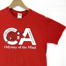 Gildan Men's T Shirt Odyssey Of Mind Creativity Arkansas Razorback Red Size M