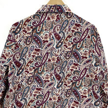 Purple Paisley Light Blouse S