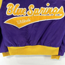 Trophy Jackets Women's Windbreaker CC Blue Springs Wildcats Vtg Made USA Size M