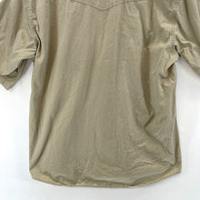 XL Western Khaki Button Shirt