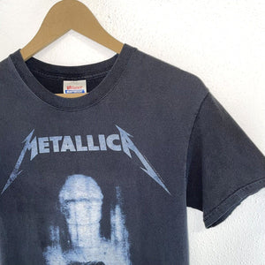 Metallica Graphic Tee Shirt All Nightmare Long Metal Music Vintage Y2K Size S