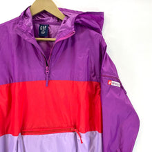 Gap Women's Pullover Jacket 1/4 Zip Lightweight Outdoor Red Purple Size L