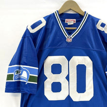 Mitchell & Ness Men's NFL Football Jersey Throwback  Seahawks 80 Largent Size 48