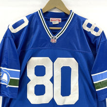 Mitchell & Ness Men's NFL Football Jersey Throwback  Seahawks 80 Largent Size 48