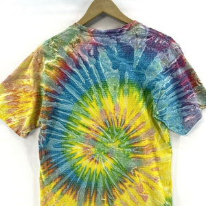 Hanes Men's Tie Dye T Shirt Smile Moni Jamaica Hippie Dreads Souvenir Size M