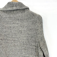 Gap Women's Knit Sweater Open Cardigan Cozy Cottage Relaxed Heather Gray Size L