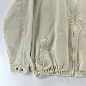 Chic Blank Canvas Jacket Beige XL