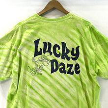 Gildan Men's Tie Dye T Shirt Grand Lake Casino Lucky Daze Leprechaun Size XL