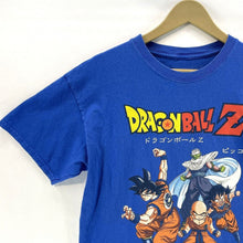 Blue Goku Anime TShirt Men's L