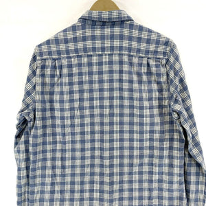 Ralph Lauren Denim & Supply Men's Button Up Shirt Plaid Flannel Blue Size M