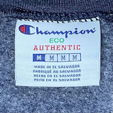 Champion Eco Women's Camber Sweatshirt Plant Leaf Graphic Cozy Soft Blue Size M