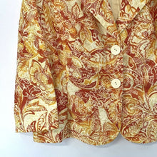 Chic Paisley Pattern Jacket Size XL