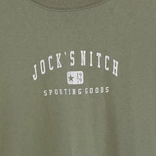 Soffes Mens Graphic T Shirt Jocks Nitch Vtg Made USA Single Stitch Green Size L