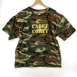 Code 5 Men's Graphic T Shirt Cadet Corey Army Military Brown Green Camo Size 2XL