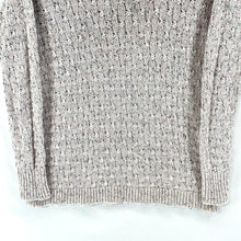 Loft Ann Taylor Women's Cozy Sweater Boho Turtleneck Cable Knit Pink Size S