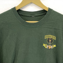 Baylor University Men's T Shirt Bears Football Tailgate Texas Green Size L