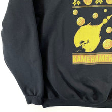 Jerzees Men's Christmas Sweatshirt Dragon Ball Z Goku Kamehameha Black Size 2XL