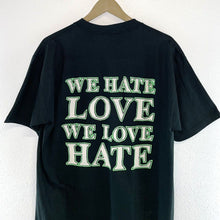 Jerzees Vtg Marilyn Manson T Shirt We Hate Love We Love Hate Made in USA Size L