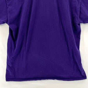 Gildan Men's T Shirt Enlightened AF Woke Yoga Meditation Souvenir Purple Size XL