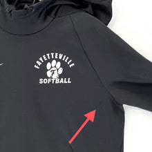 Nike Dri Fit Men's Hoodie Softball 11 Fayetteville Bulldog Sports Black Size L