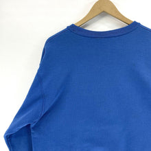 Vtg Men's Graphic Sweatshirt Rogers Grunge Boxy Relaxed Blue Size M