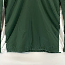 Sport Tek Men's Coach Windbreaker Pullover Saint Bede Bruins Green Size 2XL