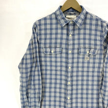 Ralph Lauren Denim & Supply Men's Button Up Shirt Plaid Flannel Blue Size M