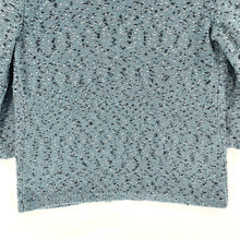 Christopher & Banks Women's Knit Sweater Cozy Open Cardigan Blue Size S