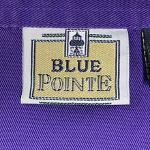 Blue Pointe Men's Button Up Shirt FHS Band Bulldogs Embroidery Purple Size M