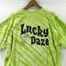 Gildan Men's Tie Dye T Shirt Grand Lake Casino Lucky Daze Leprechaun Size XL