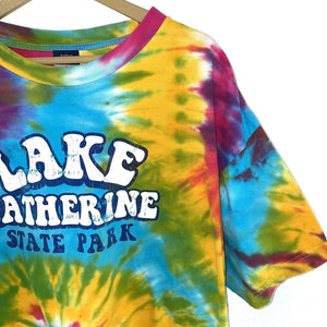 MV Sport Lake Catherine State Park Men's Size XL Tye Dye