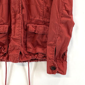 Lightweight Red Hooded Jacket M