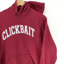 Gildan Men's Hoodie Clickbait Internet Computer College Fun Souvenir Red Size M