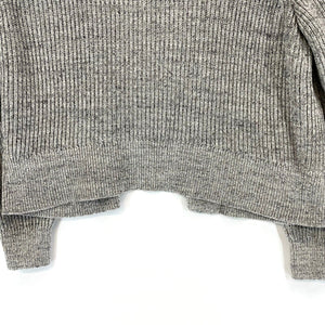 Gap Women's Knit Sweater Open Cardigan Cozy Cottage Relaxed Heather Gray Size L