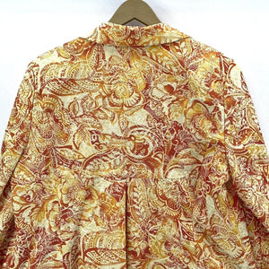 Size XL Floral Fitted Jacket Tapestry