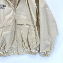 Inner Harbor Men's Coaches Jacket Pockets Ridgerunner Couriers Vtg Beige Size M