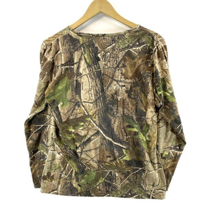 Lady Belle Women's Ranger T Shirt Sexy Hunting Real Tree APG Camo Size M