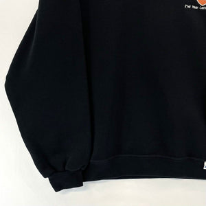 Russel Athletic Men's Sweatshirt Hendrix Warriors Letter Winner Black Size M