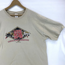 Gildan Men's T Shirt Lone Star 29 Classic Chevy Convention Beige Size 2XL