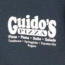 Gildan Men's Graphic Hoodie Guido's Pizza NWA Souvenir Heavy Blend Black Size S