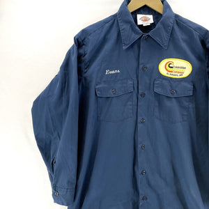 Men's Workwear Denim Button Up M