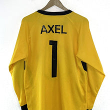 Men's Soccer Goalie Jersey 1 Axel Padded Chest Elbows Lightweight Yellow Size M