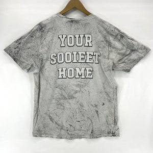 Comfort Colors Men's T Shirt Marshal Your Sooieet Home Tie Dye Gray Size L