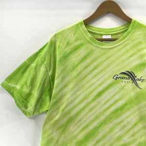 Gildan Men's Tie Dye T Shirt Grand Lake Casino Lucky Daze Leprechaun Size XL