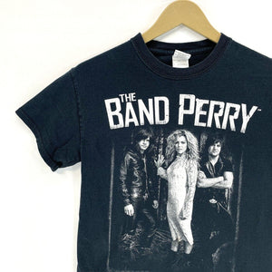 Gildan Unisex T Shirt The Band Perry World Tour Country Music Black Size S