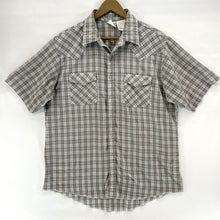 Vintage Gray Snap Shirt L